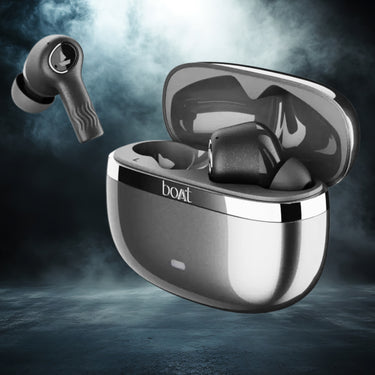 boAt Nirvana Ion ANC Pro TWS Earbuds – Hi-Res Audio LDAC, 120H Battery, Active Noise Cancellation (32dB), Fast Charge, App Support, Bluetooth v5.3 Wireless Earphones with Mic